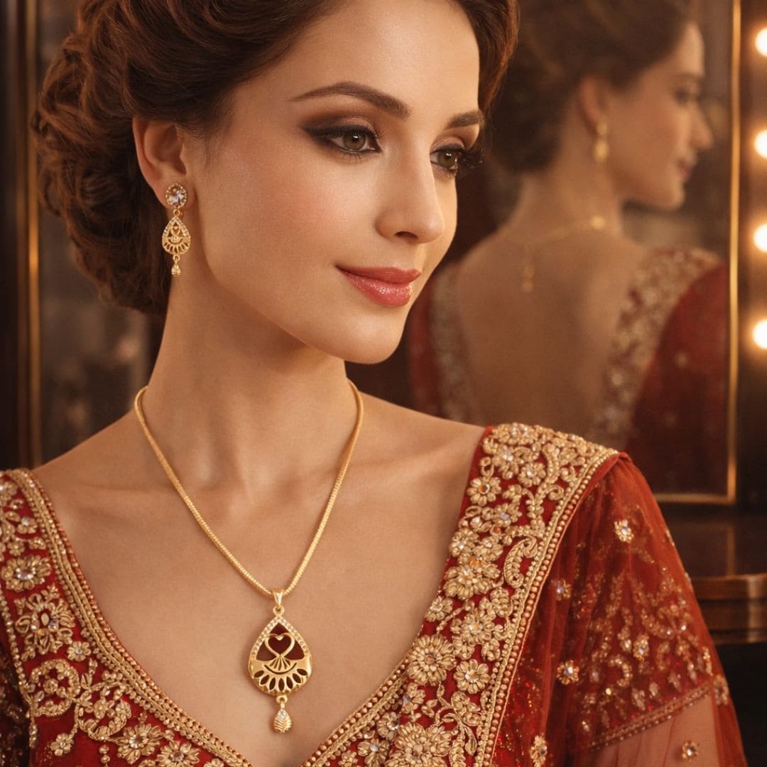 Royal Drop Pendant Set