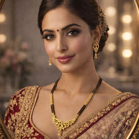 Gold-Tone Mangalsutra Necklace