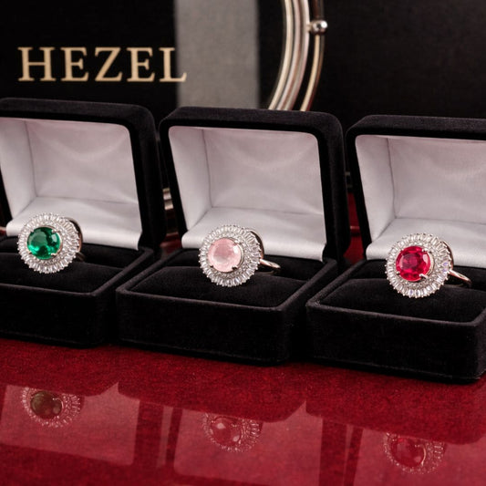 Royal Emerald Halo Ring