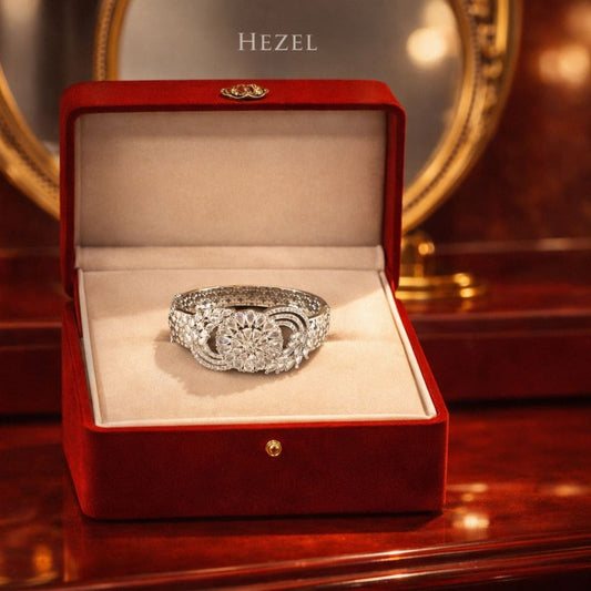 Radiant Halo Crystal Bracelet