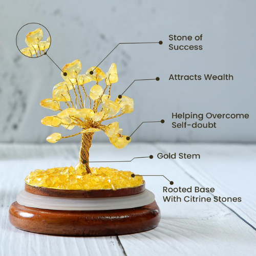 Crystal Dome Tree For Positive Aura