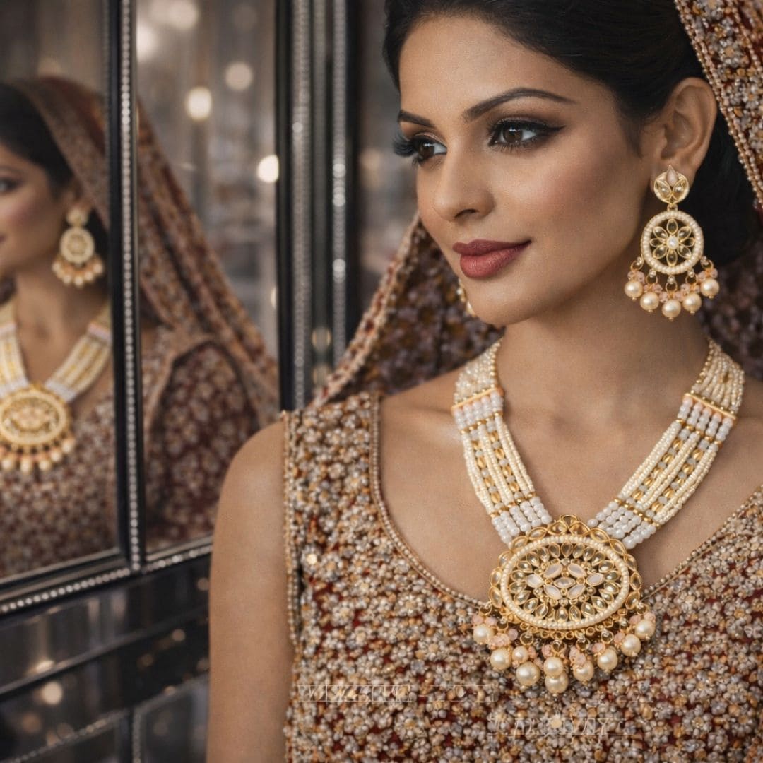 Royal Kundan Grand Necklace Set