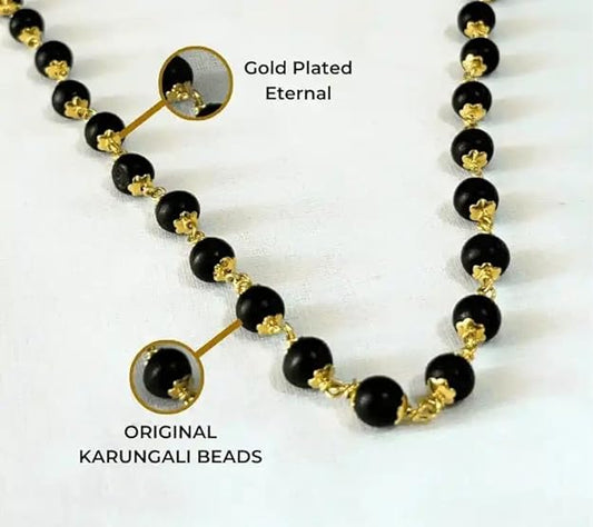 Gold Plated Karungali Mala