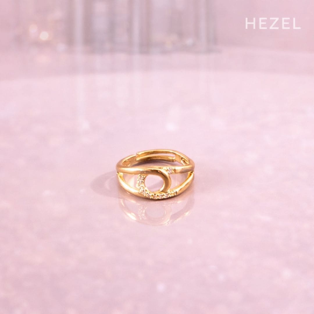 Regal Infinity Gold Ring