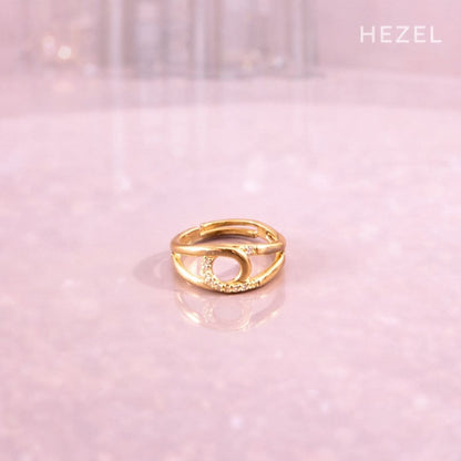 Regal Infinity Gold Ring