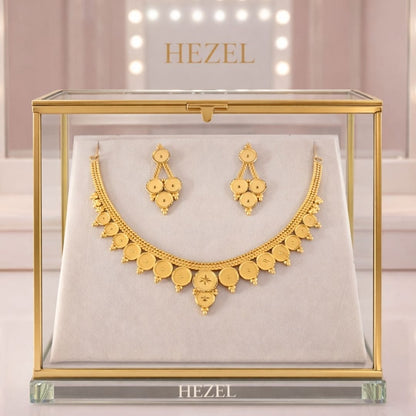 Sunleaf Royale Gold Necklace Set