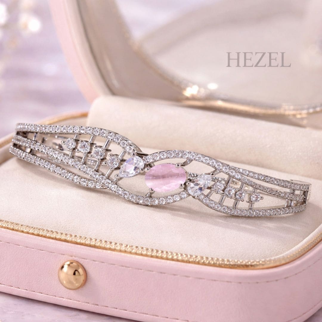 Rosaline Crystal Charm Bracelet