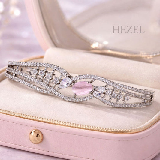 Rosaline Crystal Charm Bracelet