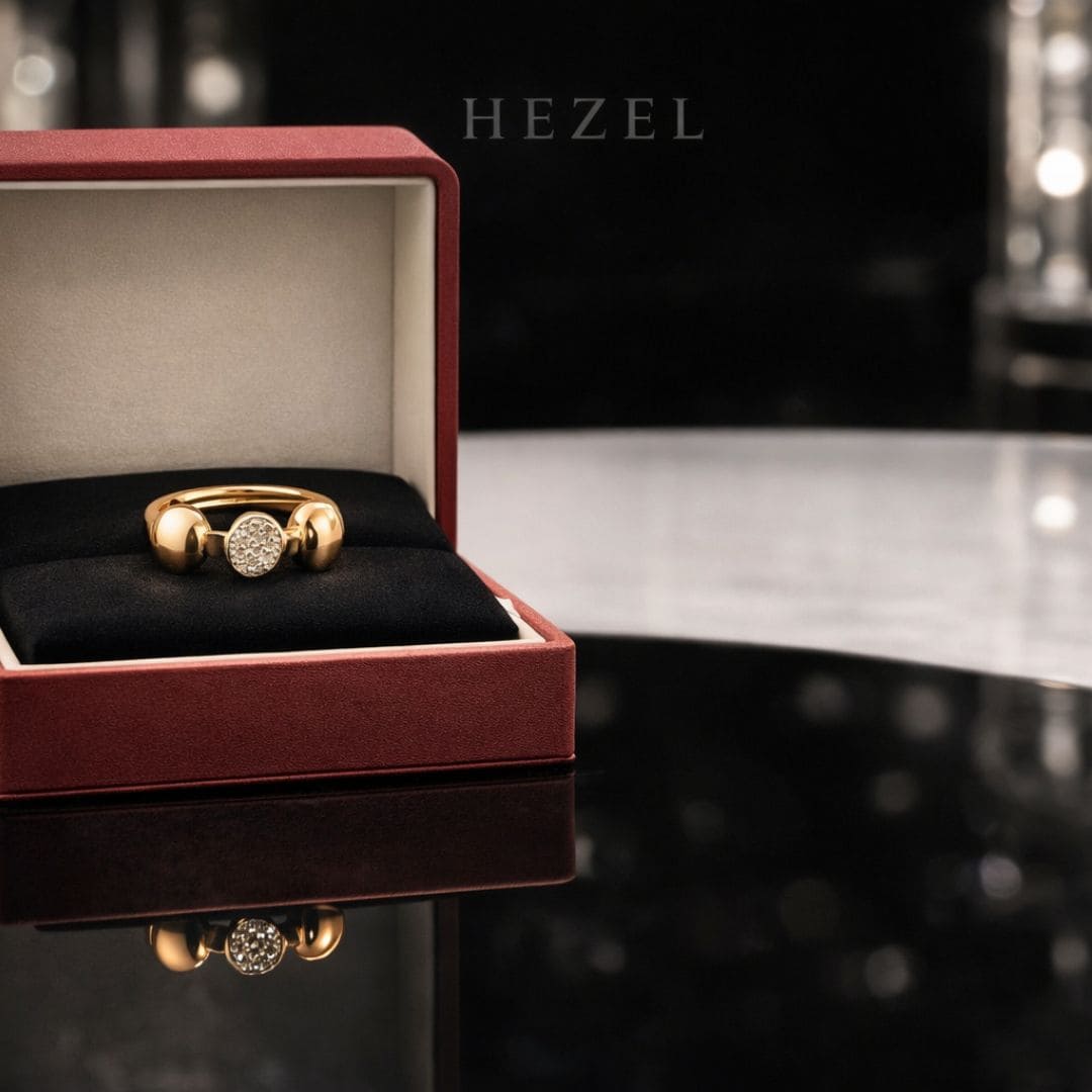 Luxe Infinity Gold Ring