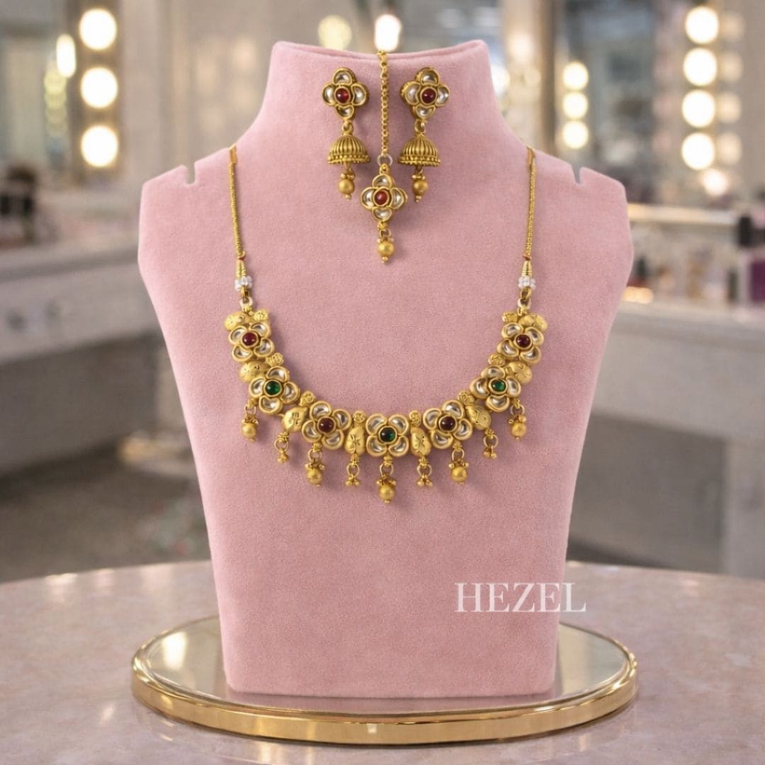 Regal Heritage Gold Necklace Set