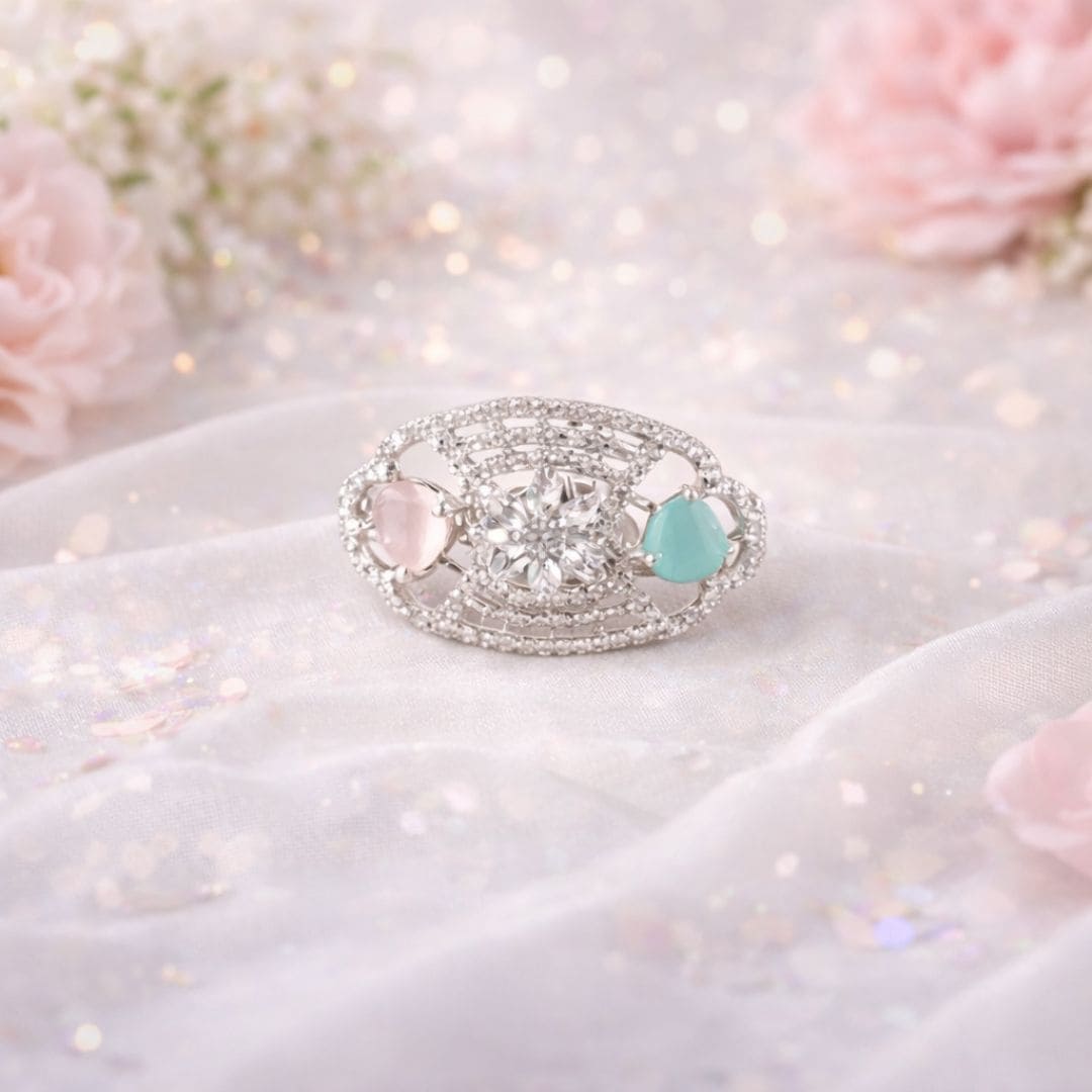 Diamond-Cut Sparkle Rings