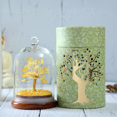 Crystal Dome Tree For Positive Aura