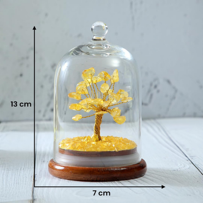 Crystal Dome Tree For Positive Aura