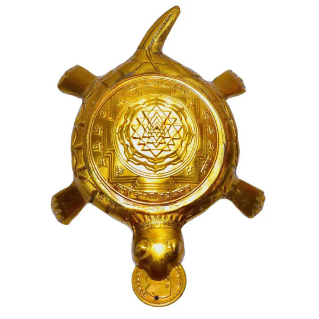 Meru Shree Yantra On Turtle/Tortoise