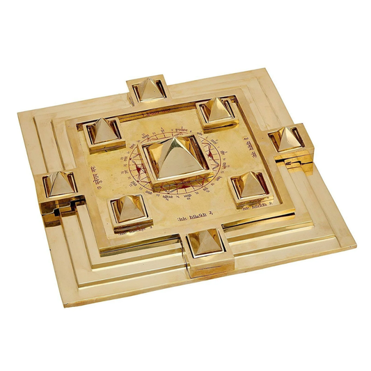 Navgrah Pyramid Yantra Vastu Plate