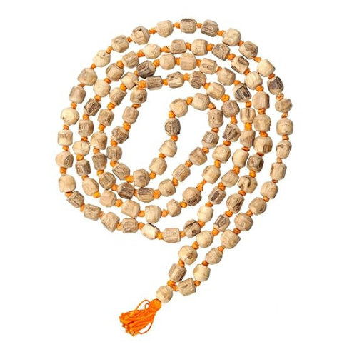 108+1 Beads Tulsi Mala For Meditation And Jaap Mala Tulsi