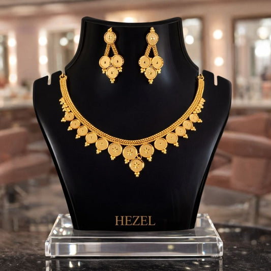 Sunleaf Royale Gold Necklace Set