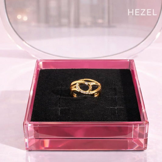 Regal Infinity Gold Ring