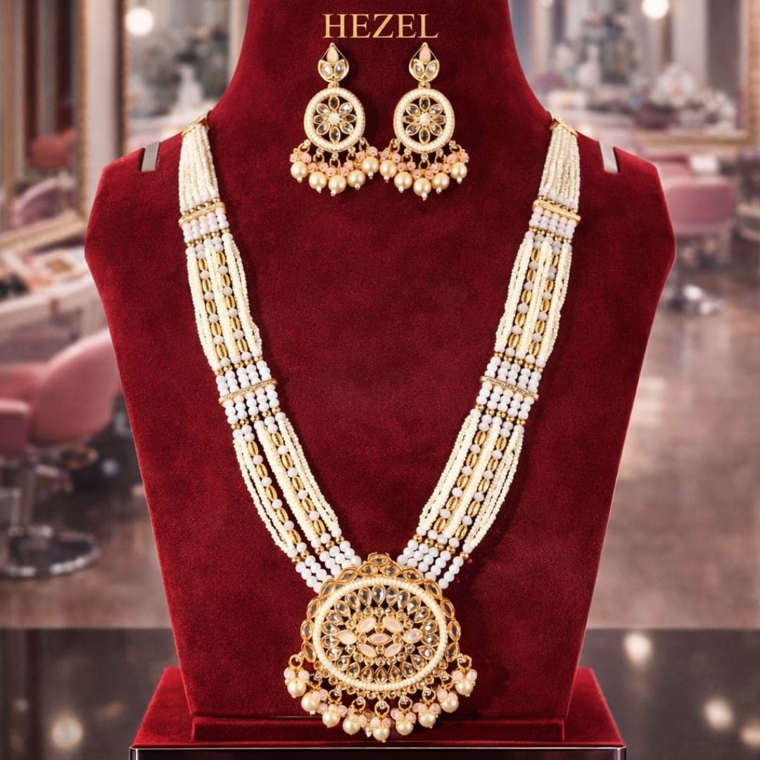 Royal Kundan Grand Necklace Set