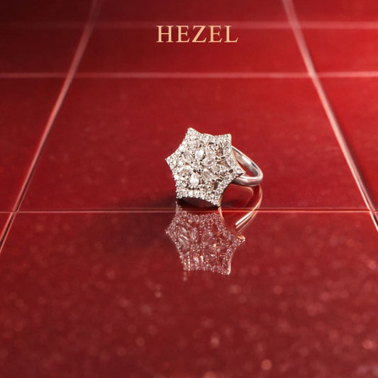 Star Bloom Diamond Ring