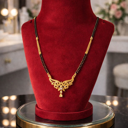 Gold-Tone Mangalsutra Necklace