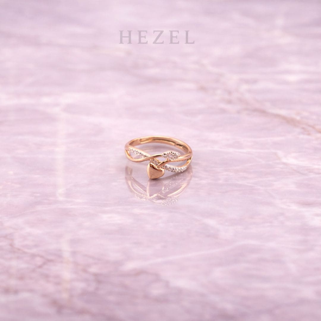 Royal Infinity Knot Gold Ring