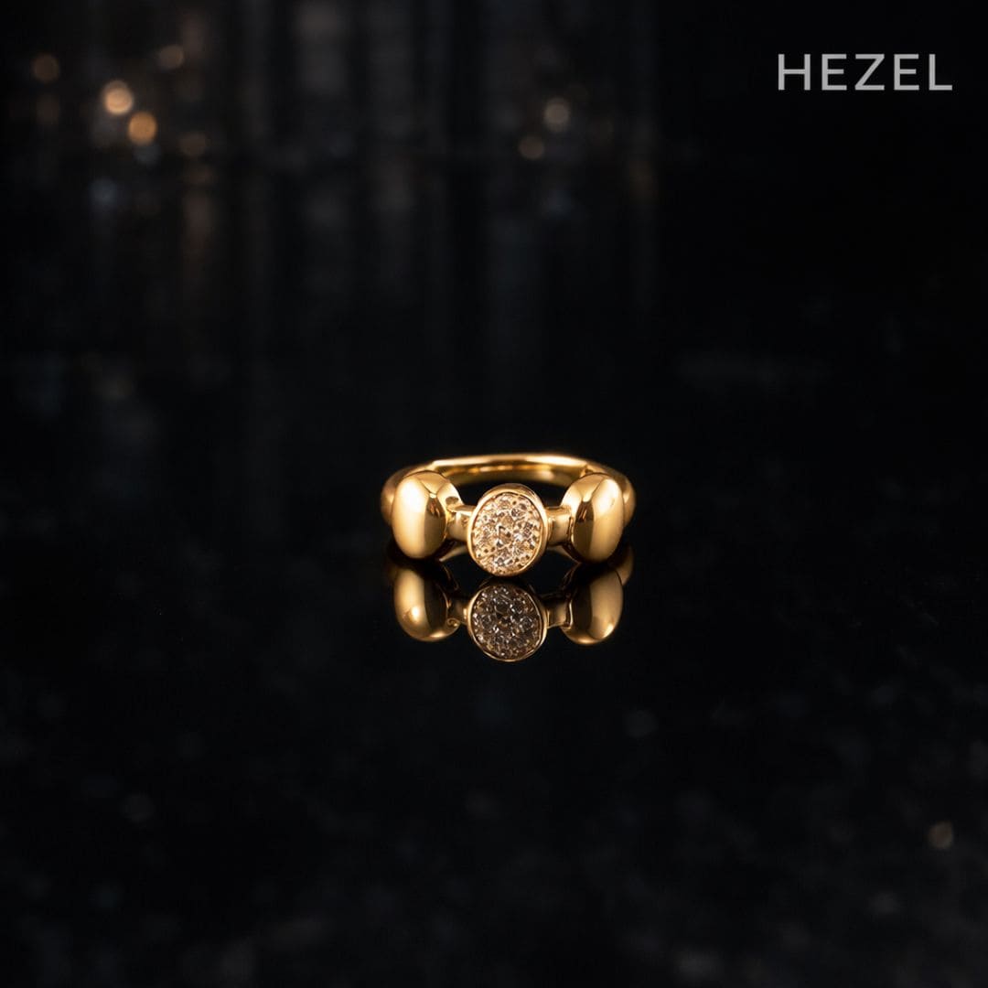 Luxe Infinity Gold Ring