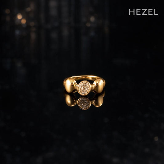 Luxe Infinity Gold Ring