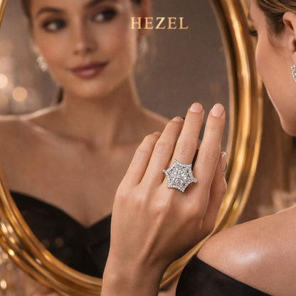 Star Bloom Diamond Ring