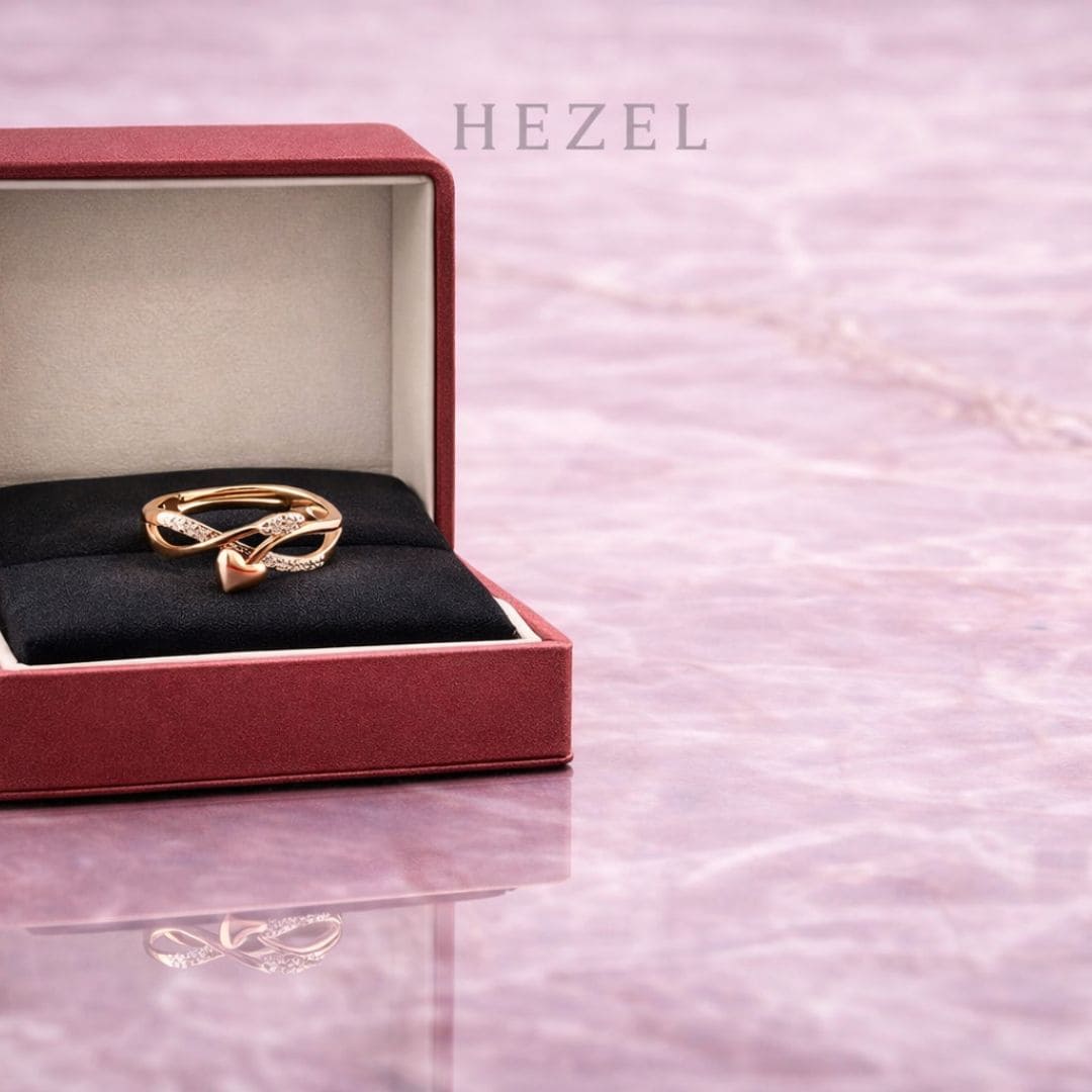 Royal Infinity Knot Gold Ring