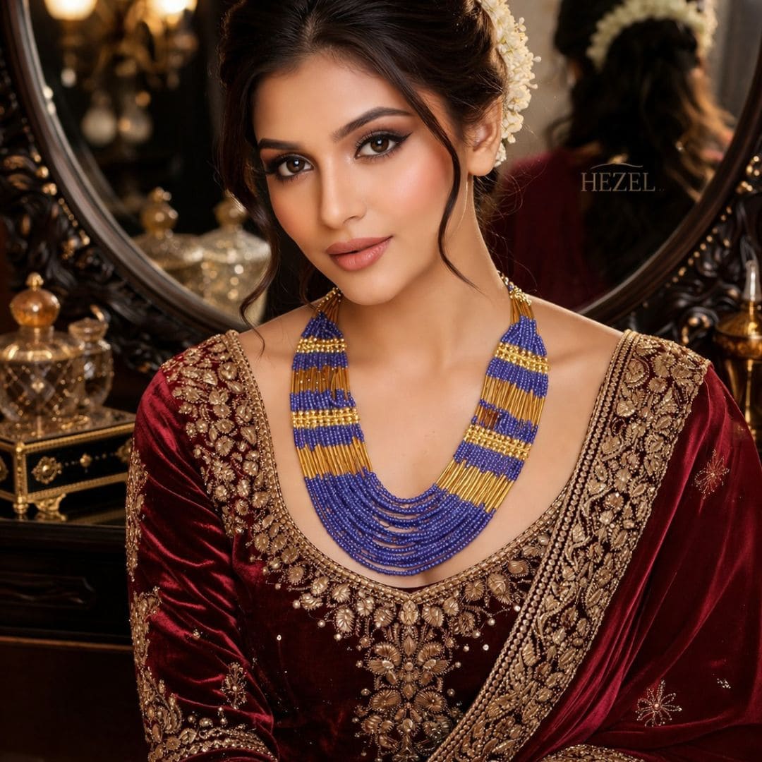 Royal Emerald Pendant Necklace Set