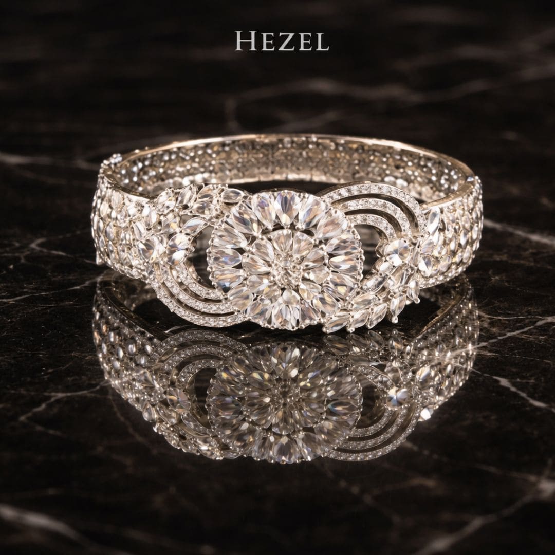 Radiant Halo Crystal Bracelet