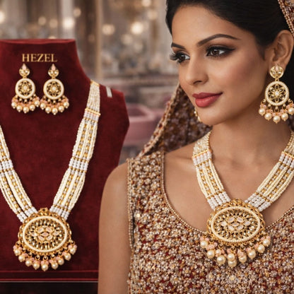Royal Kundan Grand Necklace Set
