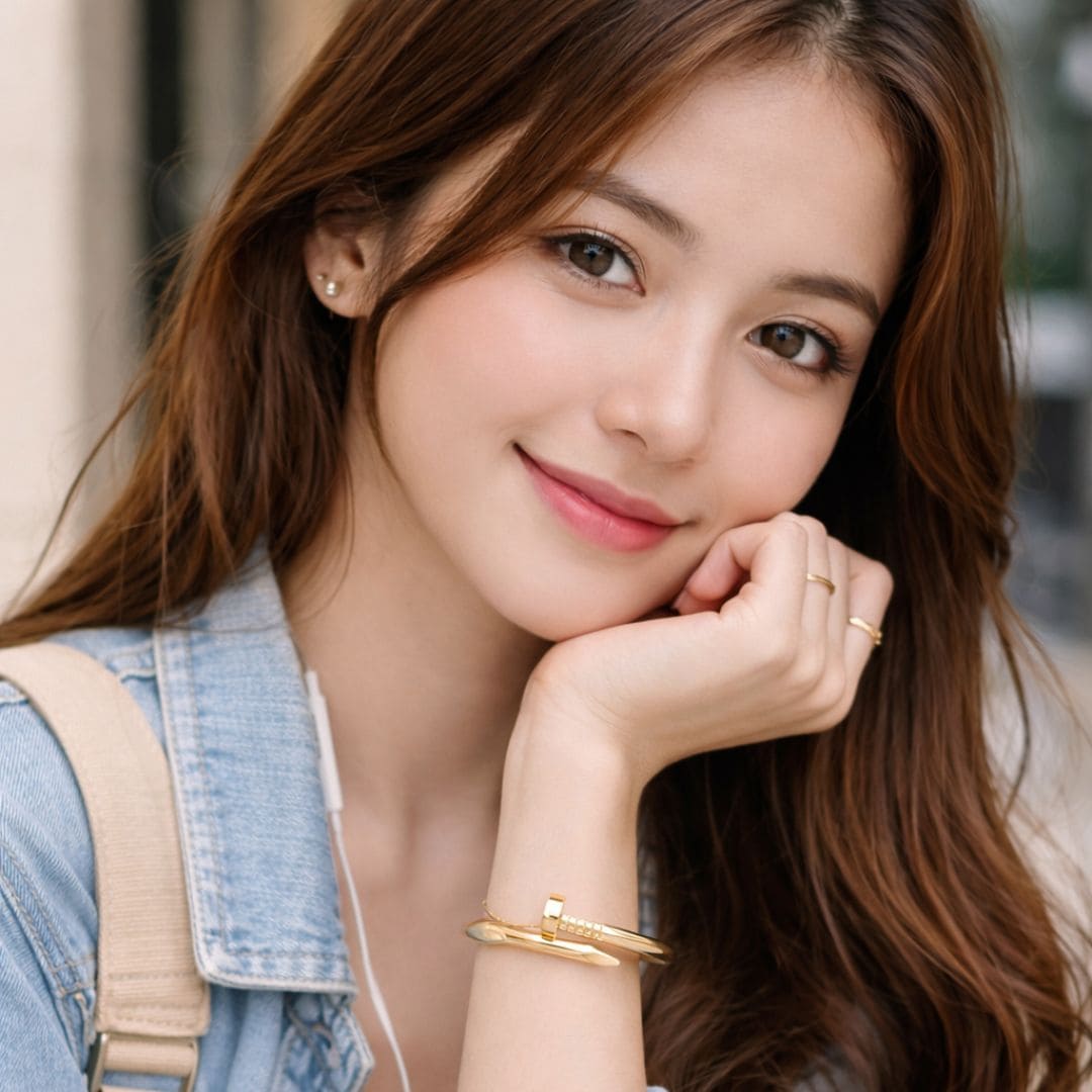 Minimal Gold Open Cuff Bracelet