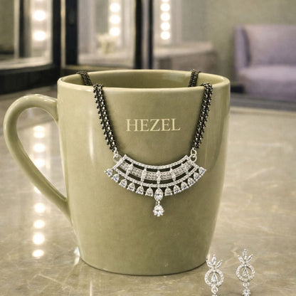 Royal Arc Silver Mangalsutra Set