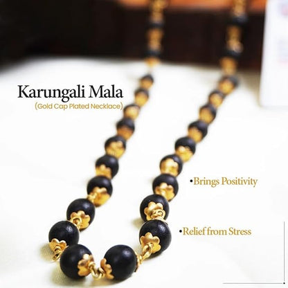 Gold Plated Karungali Mala