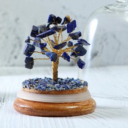 Gemstone Crystal Dome Tree For Positive Aura