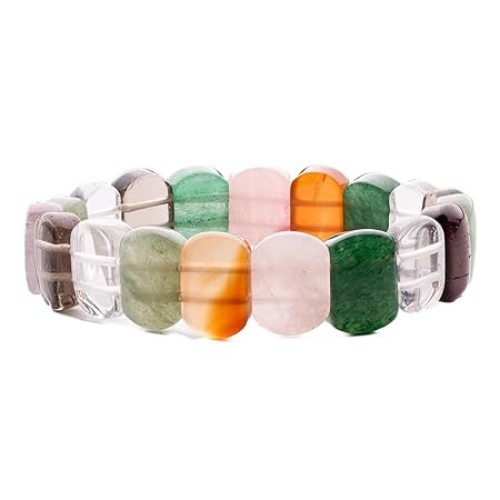 Multi Colour Round Beads Bracelet