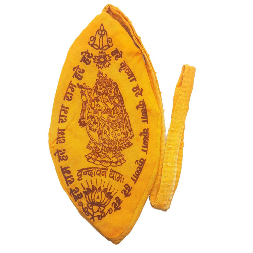 Radha Krishna Chant Design Gomukhi Chanting Mala Bag