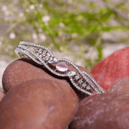 Rosaline Crystal Charm Bracelet