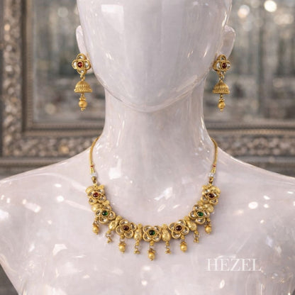 Regal Heritage Gold Necklace Set