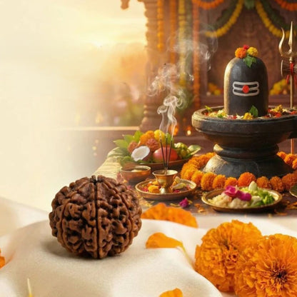 6 Mukhi Rudraksha Bead